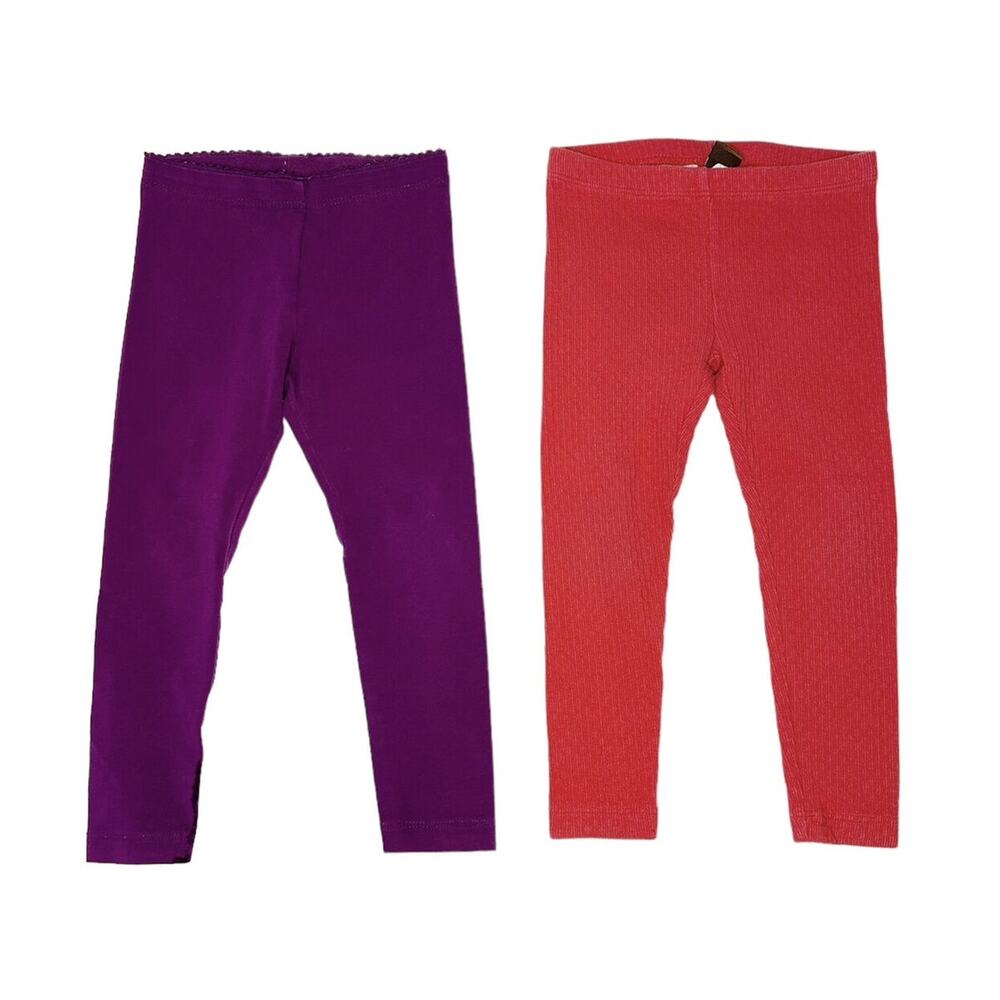 Tea Collection Bundle of 2 Pairs of Leggings Size 3